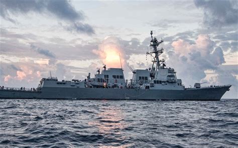 Download wallpapers USS Ralph Johnson, DDG-114, destroyer, United ...