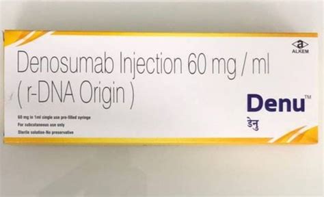 Denu Denosumab Solution For Injection Packaging Type Box 60g At Rs