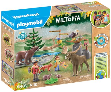 Playmobil Wiltopia 71403 pas cher Animaux de la forêt d Amérique