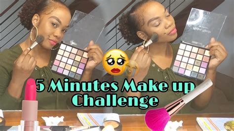 5 Minutes Makeup Challenge Youtube