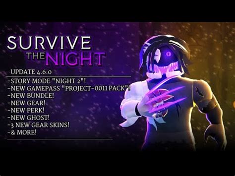 Survive The Night Project Slasher Skin Pack Gameplay Youtube