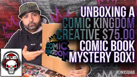 Unboxing A Comic Kingdom Creative Comic Book Mystery Box Value Is