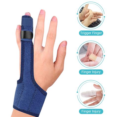 Fugacal Finger Extension Splint For Trigger Finger Mallet Finger Finger Knuckle Immobilization