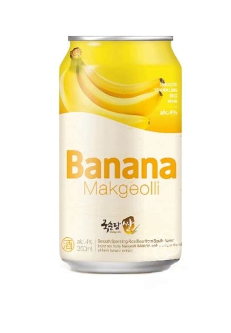 Kooksoondang Banana Makgeolli Sparkling Rice Wine In Can 350mL Lazada PH