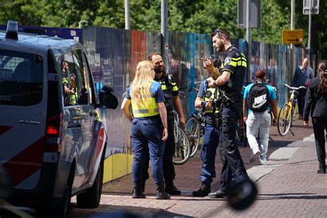 Fouillering Na Incident Op Centraal Station Koningin Julianaplein