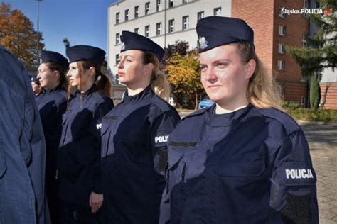 Ślubowanie 77 nowych policjantów w Katowicach zobacz ZDJĘCIA