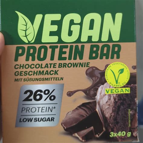 Батончик протеиновый Chocolate Brownie Vegan Protein Bar Ironmaxx ...