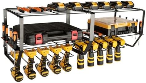 Sunix Large Power Tool Organizer Storage Wall Mount Updated Drill