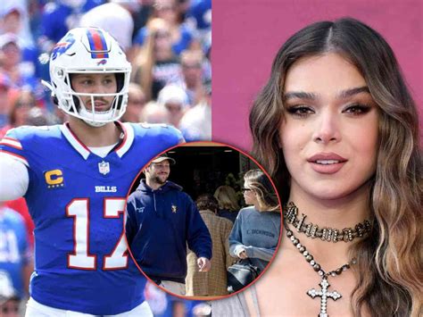 Josh Allen Spotted Having A Good Time With Girlfriend Hailee Steinfeld