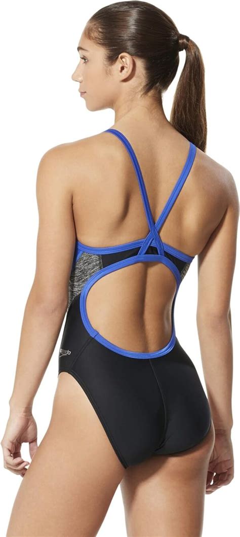 Speedo Womens Swimsuit One Piece Prolt Flyback Solid Adult Team Colors