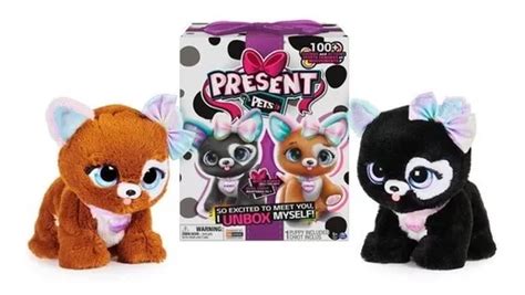 Mascota Interactiva Sorpresa Spin Master Present Pets Env O Gratis