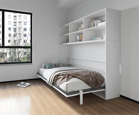 Amazon Deinppa Twin Horizontal Murphy Bed With Storage Shelf