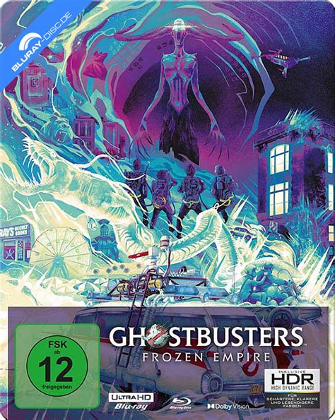 Ghostbusters Frozen Empire 4K Limited Steelbook Edition 4K UHD Blu