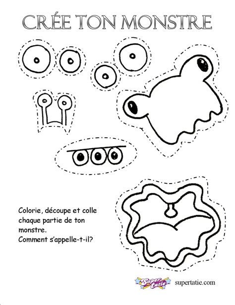 Crée ton monstre1 Super Tatie