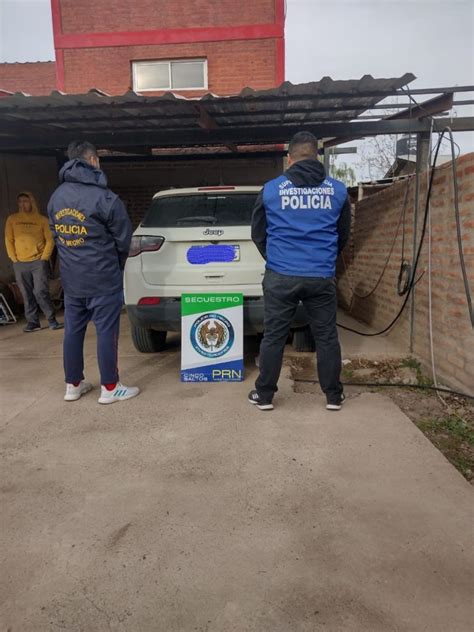 Se recuperó en Cinco Saltos un vehículo buscado en Neuquén Policía de