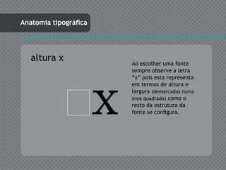 Anatomia Tipogr Fica Ppt