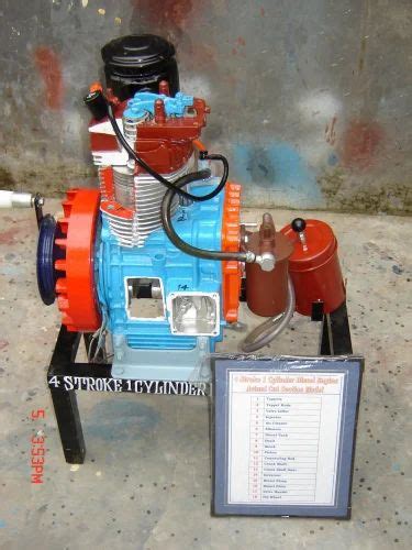 Diesel Engine Actual Cut Section Model In Kurukshetra