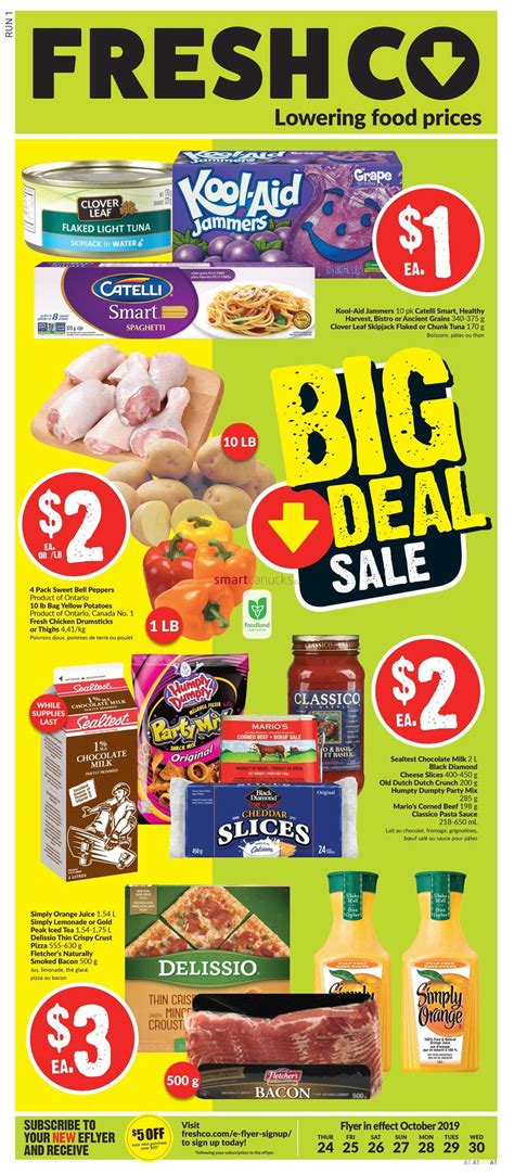 Freshco On Flyer October 24 To 30