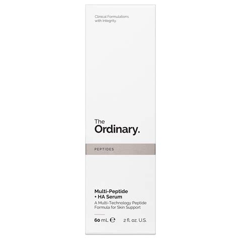 The Ordinary Multi Peptide Ha Serum Ml Baslerbeauty