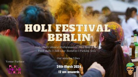 Holi Festival Berlin Festival Of Colours I Unlimited Colours I Food