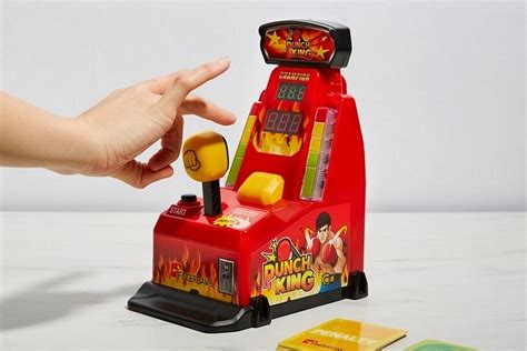 Arcade Punching Machine Scores Erwin Hurd