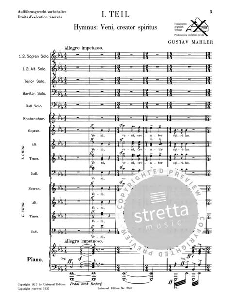 Symphonie Nr Von Gustav Mahler Im Stretta Noten Shop Kaufen