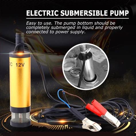 Yosoo Pompe Liquide Pompe Submersible En Acier Inoxydable Pour Outil De