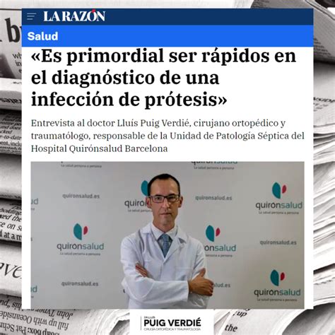 Entrevista al Dr Puig Verdié responsable de la Unidad de Patología