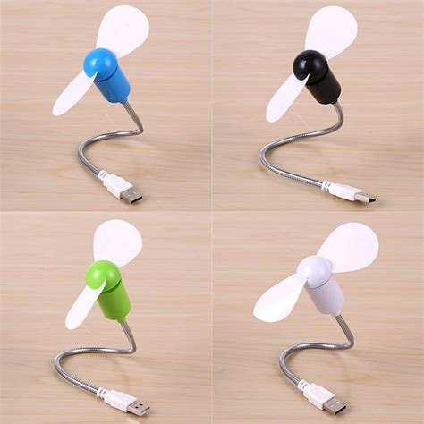 Mini ventilador usb flexível ventilador portátil dobrável cobra