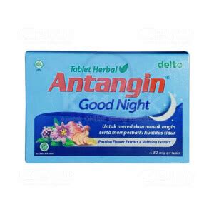 Antangin Good Night Tablet Manfaat Dosis Efek Sa