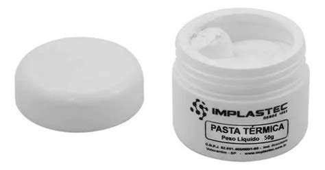 Pasta Térmica Implastec 50g MercadoLivre