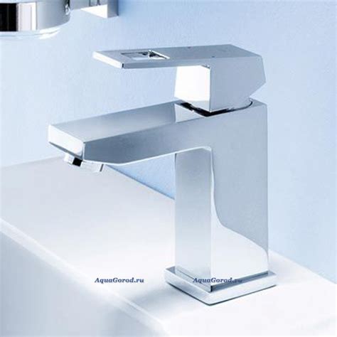 Смеситель Grohe Eurocube для раковины со средним изливом гладкий корпус ...