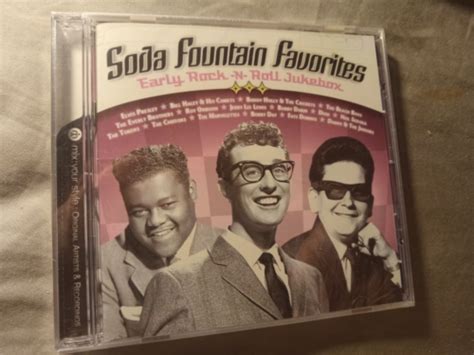 Soda Fountain Favorites Early Rock N Roll Jukebox 50 S Music CD NEW