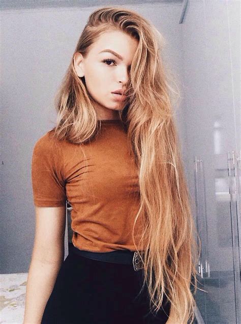 Long Hair Beauty And Blonde Image On Favim