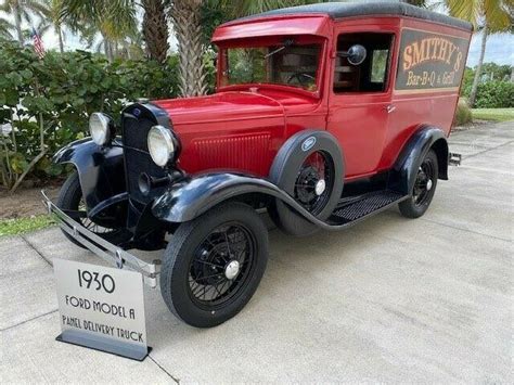 1930 Ford Model A Panel Delivery Truck Classic Ford Model A 1926 For Sale