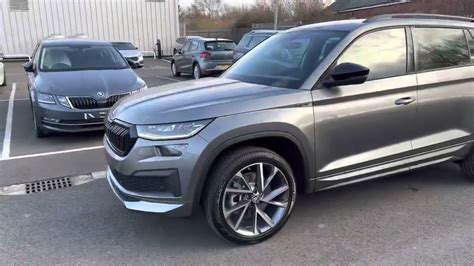 Brand New Skoda Kodiaq 2 0TSI SportLine DSG 4WD Graphite Grey Metallic