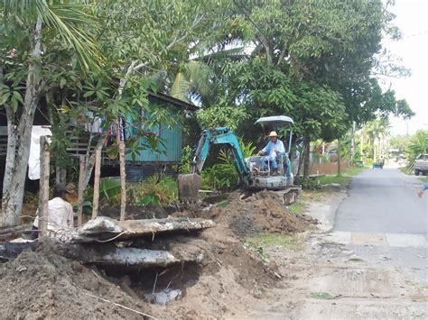 Projek Sistem Perparitan Jalan Bidadari Bintangor Meradong Today