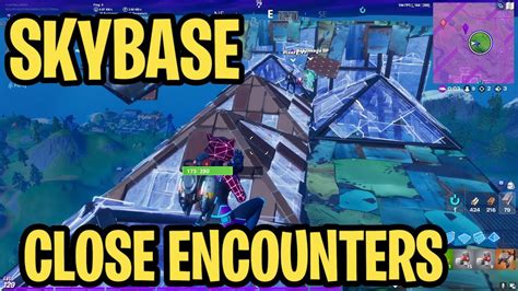 We Built A SKYBASE In CLOSE ENCOUNTERS Fortnite Chapter 2 Season 2