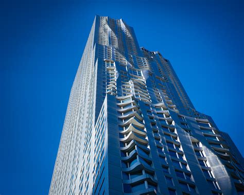 Frank Gehry Building At 8 Spruce Street Nyc — Brian Hatton Photography