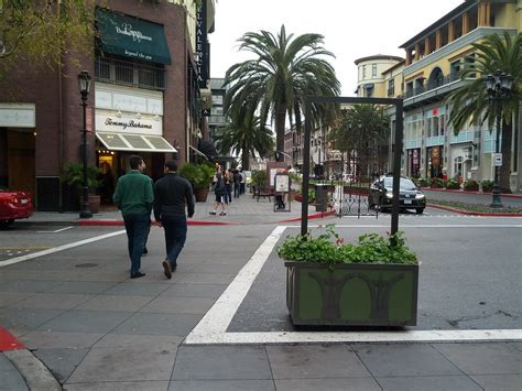 Santana Row Crosswalk And Planters Erica Fischer Flickr