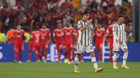 Juventus 1 2 Benfica Hasil Pertandingan Dan Rating Pemain Liga