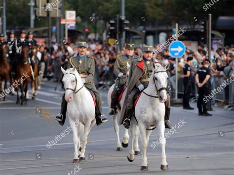 Riders Dressed Wwi Serbian Army Uniforms Editorial Stock Photo - Stock ...