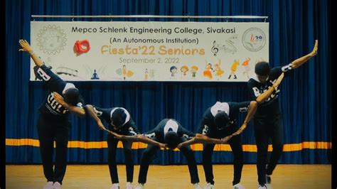 Team Black Squad Dance Fiesta Mepco Schlenk Engineering