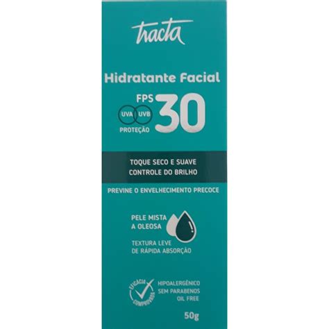 Hidratante Protetor Facial Pele Mista A Oleosa Fps Tracta Original