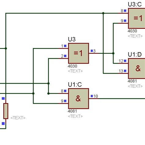 Simulation Of The Complete Adder In Proteus Inputs A 1 B 1 Cl