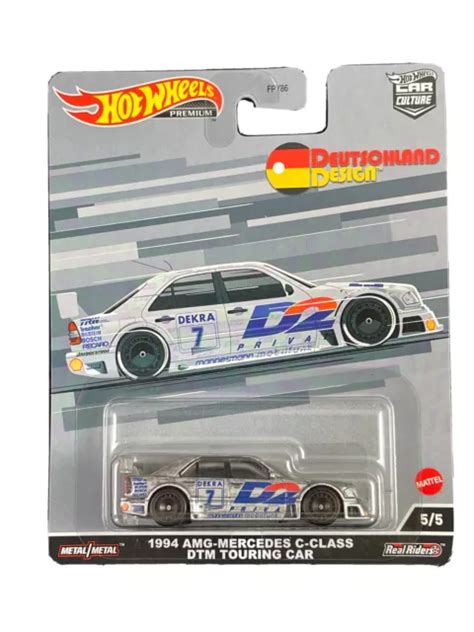 Hot Wheels Premium 2022 Deutschland Design ‘94 Amg Mercedes C Class Dtm Touring £853 Picclick Uk