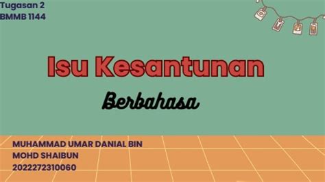 Kesantunan Berbahasa Umar Danial Flip Pdf Anyflip