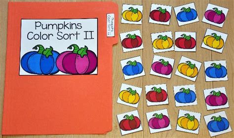 Colorful Pumpkin Sorting Game Only 1 00 Fun And Educational File