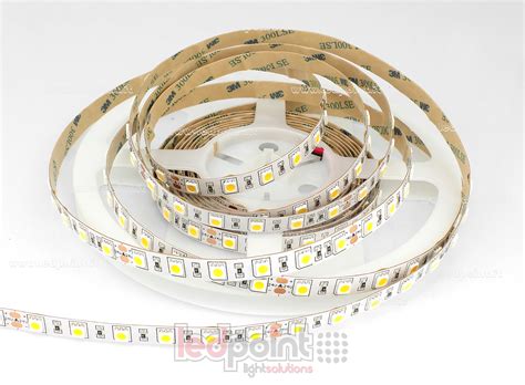 Ledpoint S R L Striscia Led 5m Bianco Caldo 3000 3100K 5050 60led M