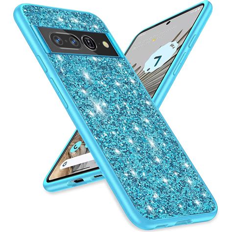 Dteck for Google Pixel 8 Pro Case, Glitter Pixel 8 Pro Slim Case ...